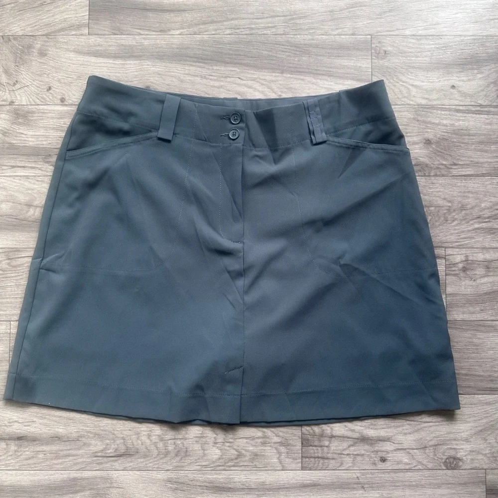 Nike Golf Gray Short skirt.size 12 - Picture 4 of 9
